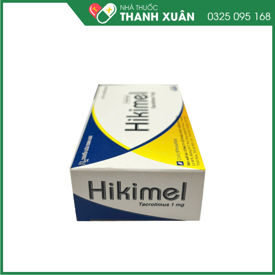 Hikimel dự phòng và điều trị thải ghép sau phẫu thuật